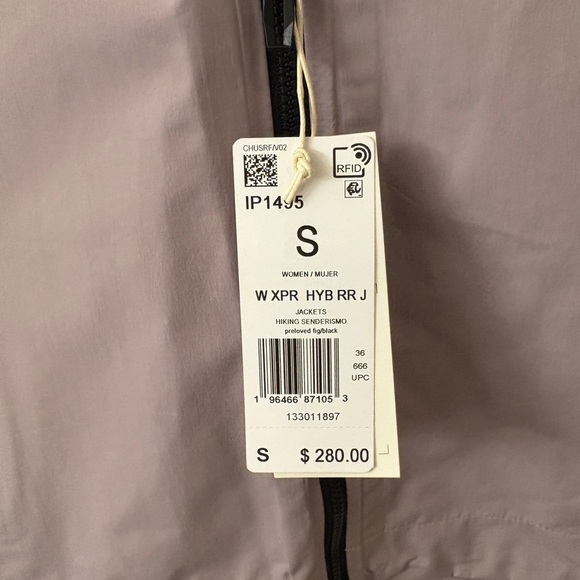 Adidas Women's TERREX XP Hybrid RAIN.RDY 2.5-Layer Rain Jacket Black Size Small - Picture 4 of 8